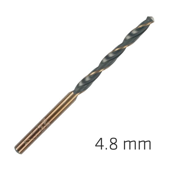 ALPEN Hss Sprint Master 4.8mm 10-pack Hang Tag Din 338 ALPEN Drill Bits