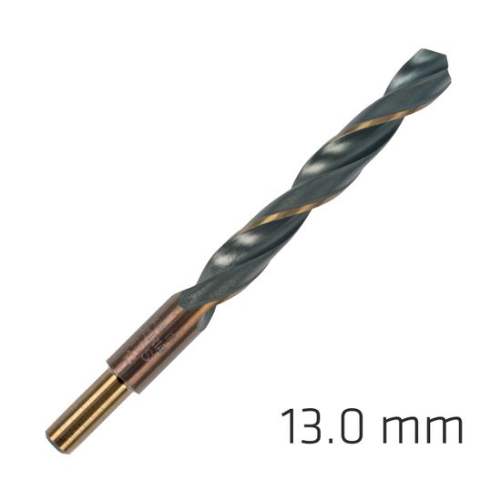 ALPEN Hss Sprint Master 13.0mm Red Shank 9.5mm X1 Sleeved Din338 ALPEN Drill