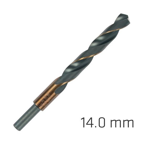 ALPEN Hss Sprint Master 14.0mm Red Shank 9.5mm X1 Sleeved Din338 ALPEN Drill