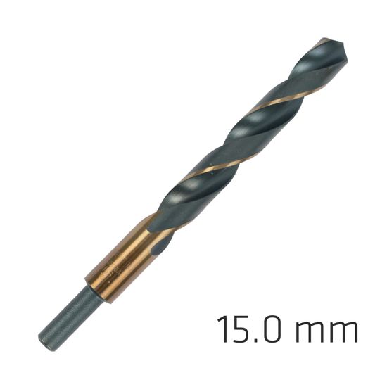 ALPEN Hss Sprint Master 15.0mm Red Shank 9.5mm X1 Sleeved Din338 ALPEN Drill
