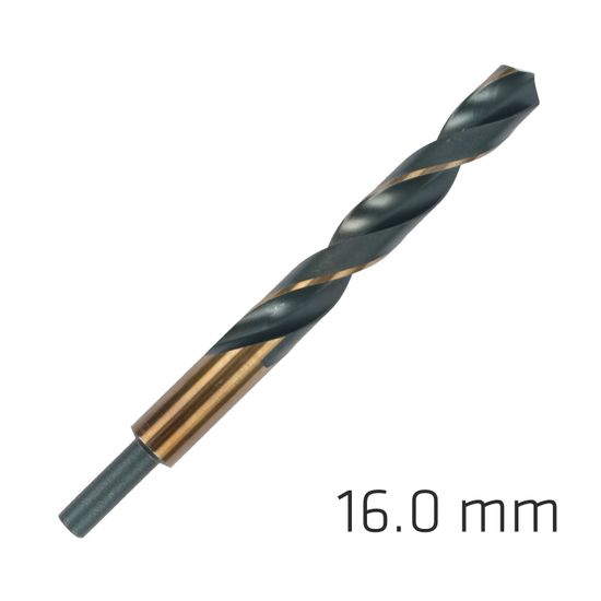 ALPEN Hss Sprint Master 16.0mm Red Shank 9.5mm X1 Sleeved Din338 ALPEN Drill