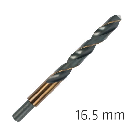 ALPEN Hss Sprint Master 16.5mm Red Shank 12.5mm X1 Sleeved Din338 ALPEN Dril