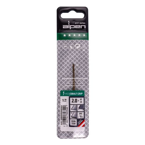 ALPEN Hss Cobalt Grip 2,0 Plw