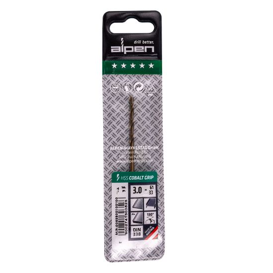 ALPEN Hss Cobalt Grip 3,0 Plw