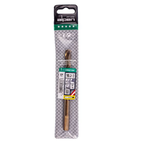 ALPEN Hss Cobalt 10,2 Plw Grip 3-sided