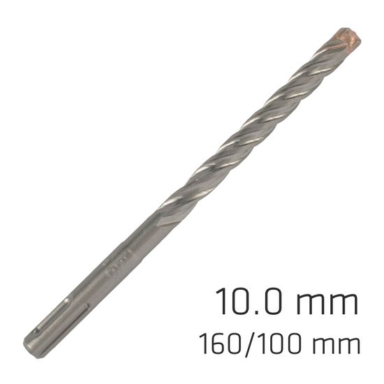 ALPEN Force X 10.0 X160/100 Sds-plus Rebar Drill Bit X4 Cutting Edges - Bulk