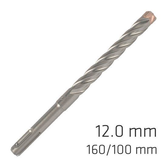 ALPEN Force X 12.0 X160/100 Sds-plus Rebar Drill Bit X4 Cutting Edges - Bulk