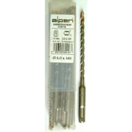 ALPEN Sds Plus Hammer F4 160 X 100 6mm Bulk