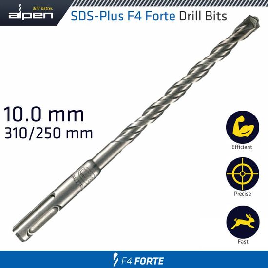 ALPEN Sds Plus Bit 310 X 250mm 10mm Bulk