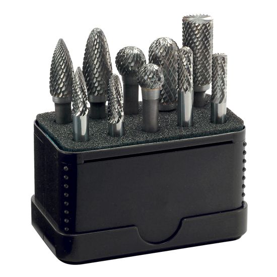 ALPEN Tungsten Burr Set 10piece