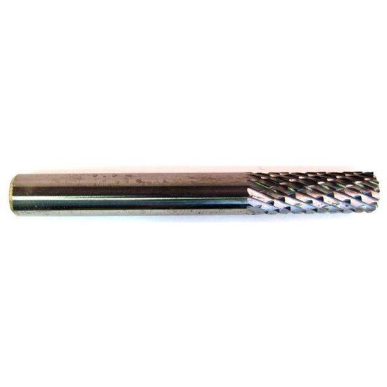 ALPEN Tc Rotary Burr 6mm Cyl No Front Cut For Aluminium