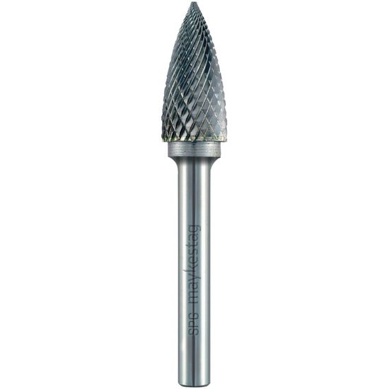 ALPEN Tc Rotary Burr 12mm Arc Round Nose For Hard Metals