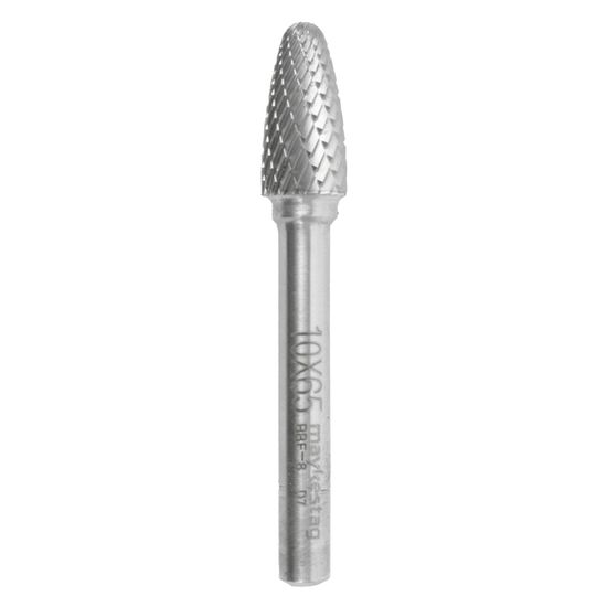 ALPEN Tc Rotary Burr 10mm Arc Round Nose For Hard Metals