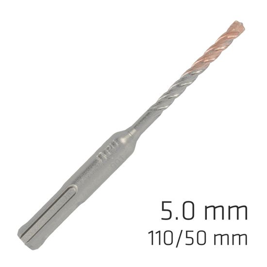 ALPEN Force X 5.0 X 110/050 Sds-plus Rebar Drill Bit X4 Cutting Edges