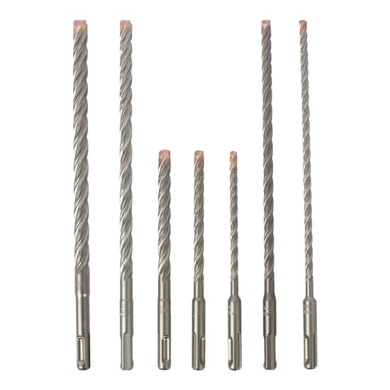 ALPEN Force X Sds-plus Mix Box 7 Pcs. 6.0/ 8.0/ 10.0 Mm X 160 And 6.0/ 8.0/