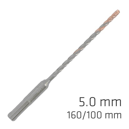 ALPEN Force X 5.0 X 160/100 Sds-plus Rebar Drill Bit X4 Cutting Edges