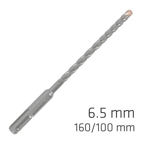 ALPEN Force X 6.5 X 160/100 Sds-plus Rebar Drill Bit X4 Cutting Edges