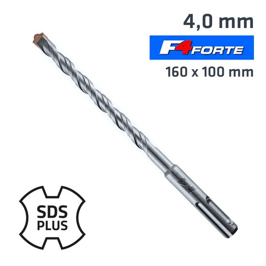 ALPEN Sds Plus Hammer F4 Drill Bit 160 X 100 4mm