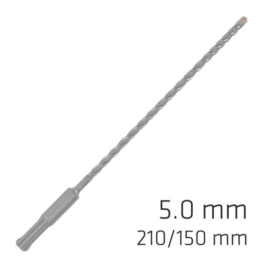 ALPEN Force X 5.0 X 210/150 Sds-plus Rebar Drill Bit X4 Cutting Edges