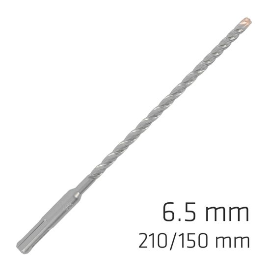 ALPEN Force X 6.5 X 210/150 Sds-plus Rebar Drill Bit X4 Cutting Edges