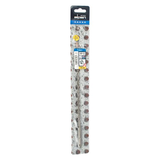 ALPEN Force X 6.0 X 260/200 Sds-plus Rebar Drill Bit X4 Cutting Edges