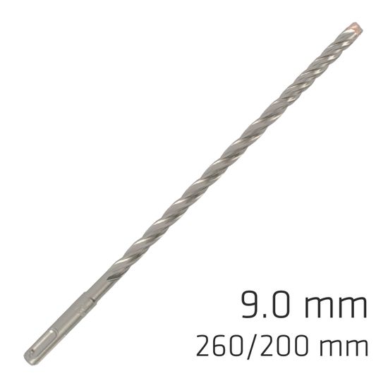 ALPEN Force X 9.0 X 260/200 Sds-plus Rebar Drill Bit X4 Cutting Edges