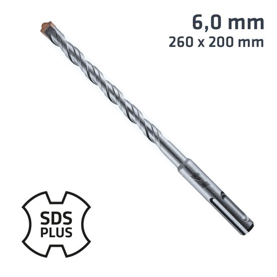 ALPEN Sds Plus Drill Bit 260 X 200 6.0mm