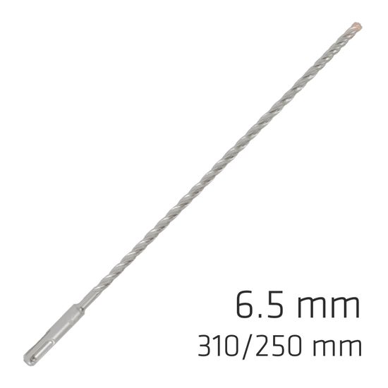 ALPEN Force X 6.5 X 310/250 Sds-plus Rebar Drill Bit X4 Cutting Edges