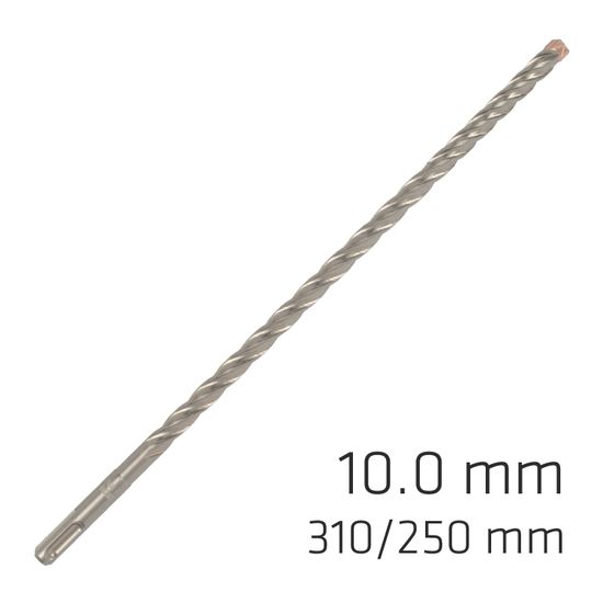 ALPEN Force X 10.0 X 310/250 Sds-plus Rebar Drill Bit X4 Cutting Edges