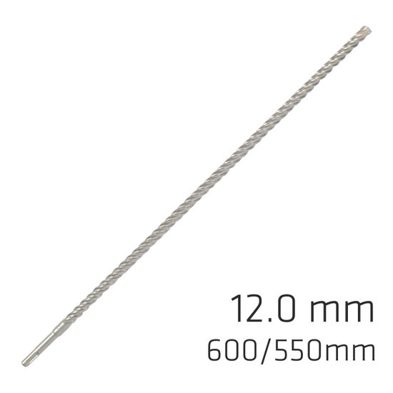 ALPEN Force X 12.0 X 600/550 Sds-plus Rebar Drill Bit X4 Cutting Edges