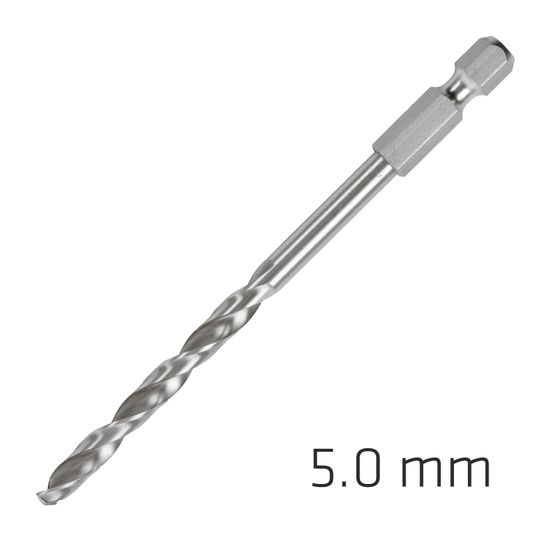 ALPEN Hss Super Drill Bit Hex Shank 5mm
