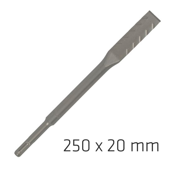 ALPEN Demolisher Plus Flat Chisel 250x20 Sds-plus