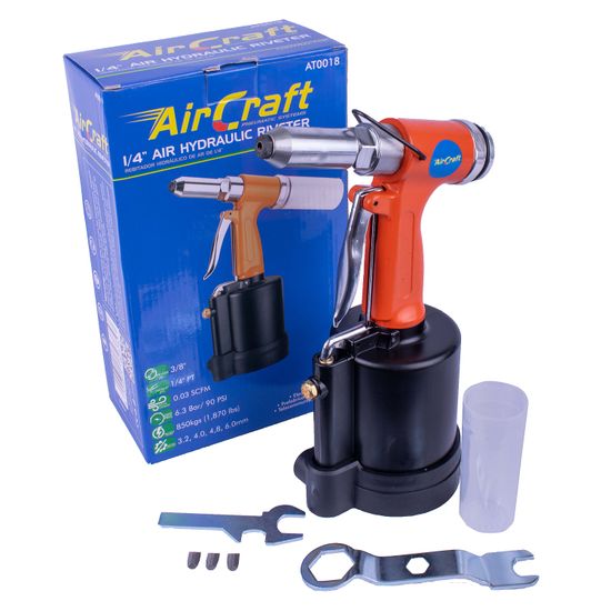 AIRCRAFT Air Hydraulic Riveter 1/4' Professional
