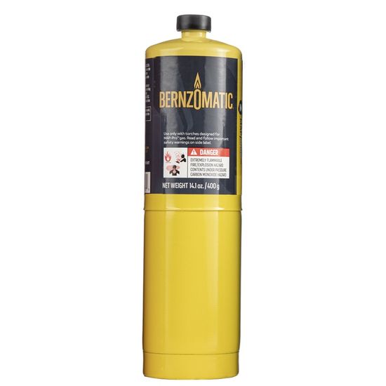 BERNZOMATIC 115071 Pro-max Hand Torch Cylinder 400gram Mg9