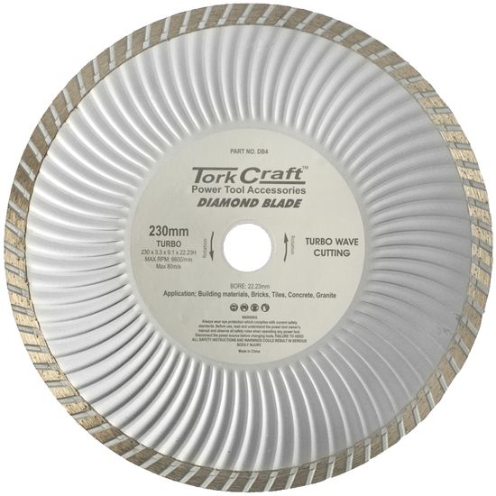 TORK CRAFT Diamond Blade Turbo 230mm