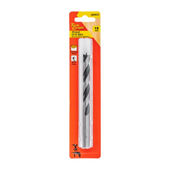 TORK CRAFT Drill Bit Wood 10.0mm X 133mm 1/card