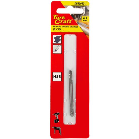 TORK CRAFT Double End Stubby Hss 4.2mm 1 Pc