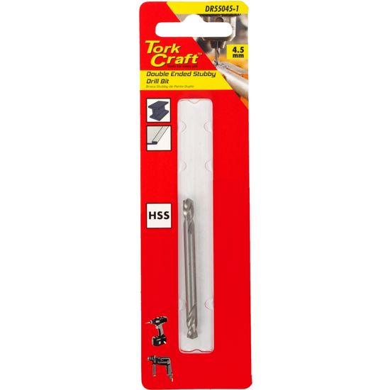 TORK CRAFT Double End Stubby Hss 4.5mm 1 Pc
