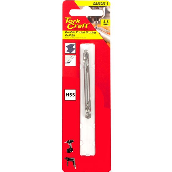 TORK CRAFT Double End Stubby Hss 5.5mm 1 Pc