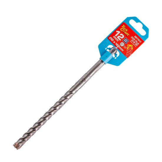 TORK CRAFT Sds Plus Cross Head Rebar 12mm X 142mm X 210mm Drill Bit