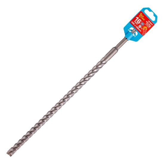 TORK CRAFT Sds Plus Cross Head Rebar 16mm X 319mm X 400mm Drill Bit