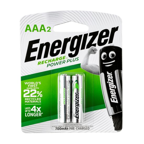 ENERGIZER Recharge 700mah Aaa - 2 Pack
