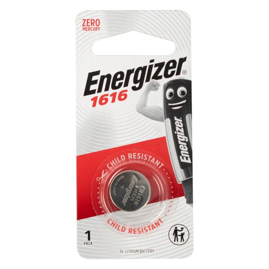 ENERGIZER 1616 3v Lithium Coin Battery (1 Pack)