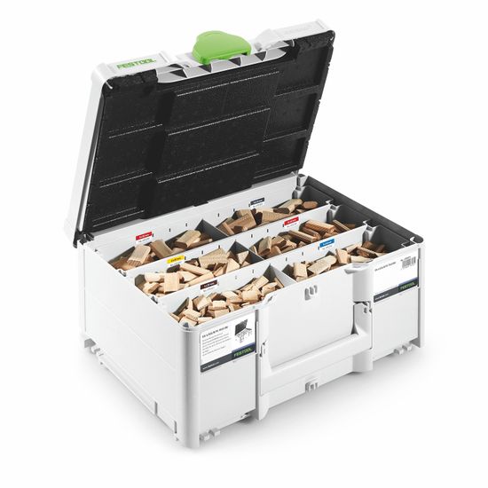 FESTOOL Domino Beech Range Ds 4-5-6-8-10 In Systainer Sys3 M 1060 Bu