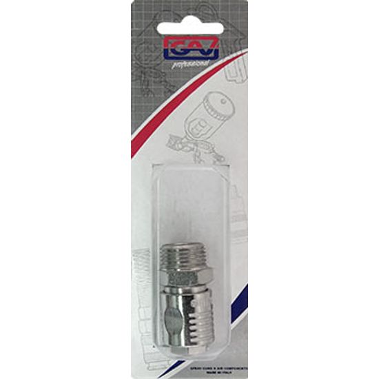 GAV Quick Coupler 1/2'm Packaged Euroline