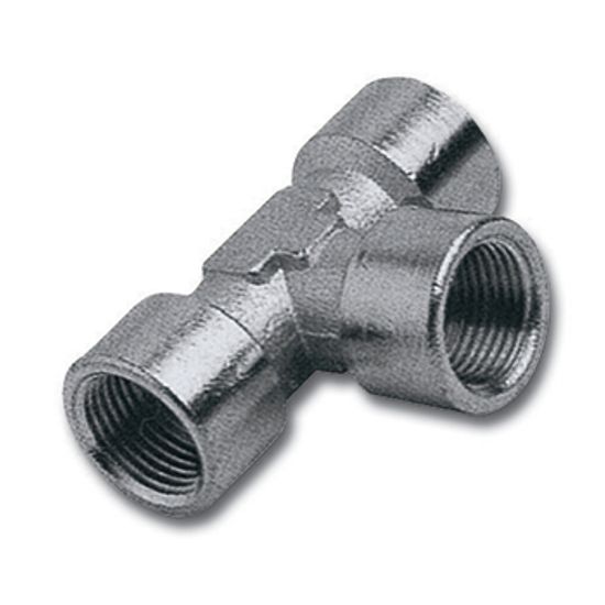 GAV T Connector 1/4'fff Packaged