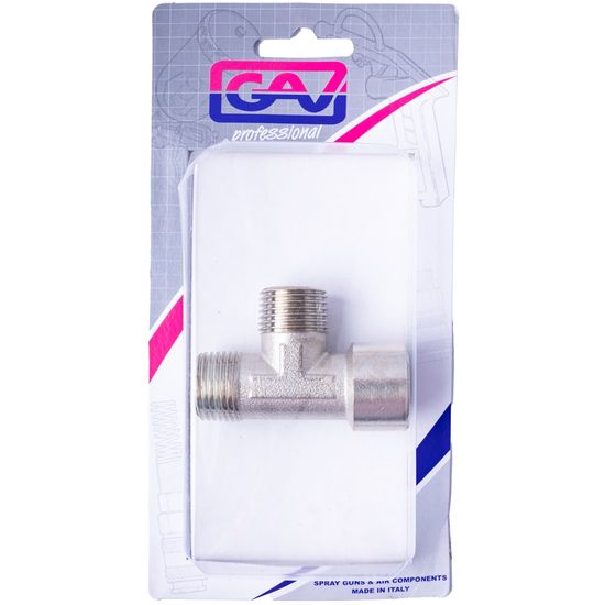 GAV T Connector 1/2' Mmf Packaged