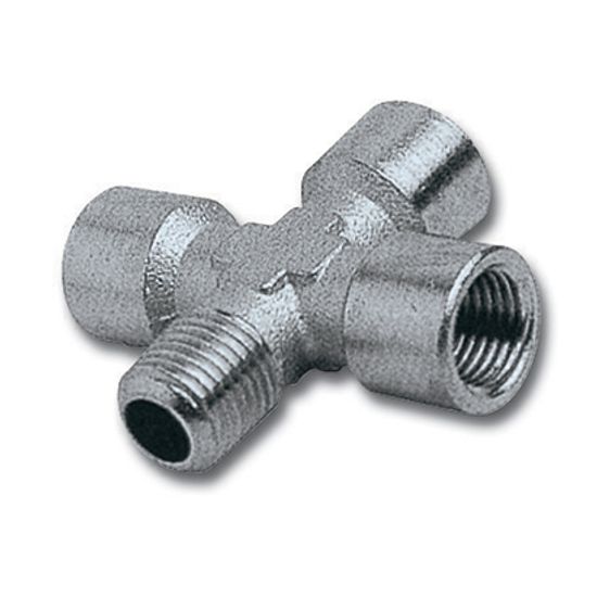 GAV 4-way Connector 1/4'3f/1m Packaged