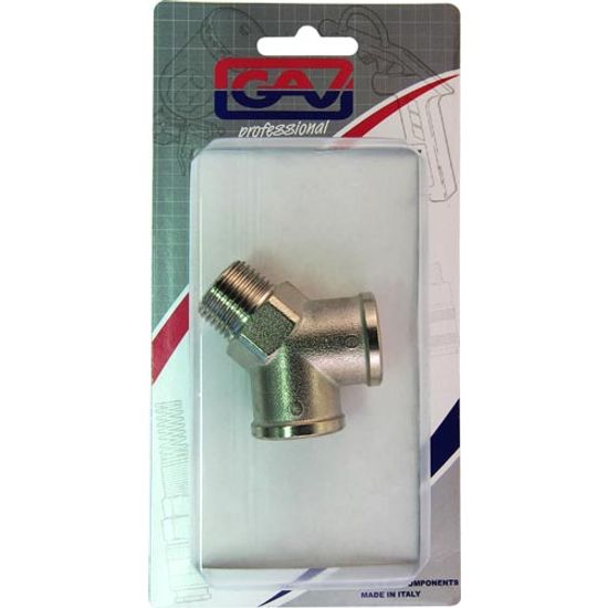 GAV Y Connector Mff 1/2' Packaged