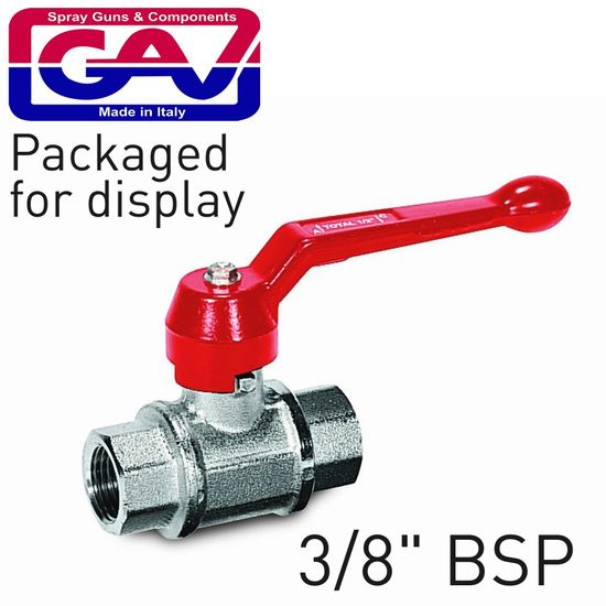 GAV Quick Ball Tap 3/8'x 3/8'f-f Packaged